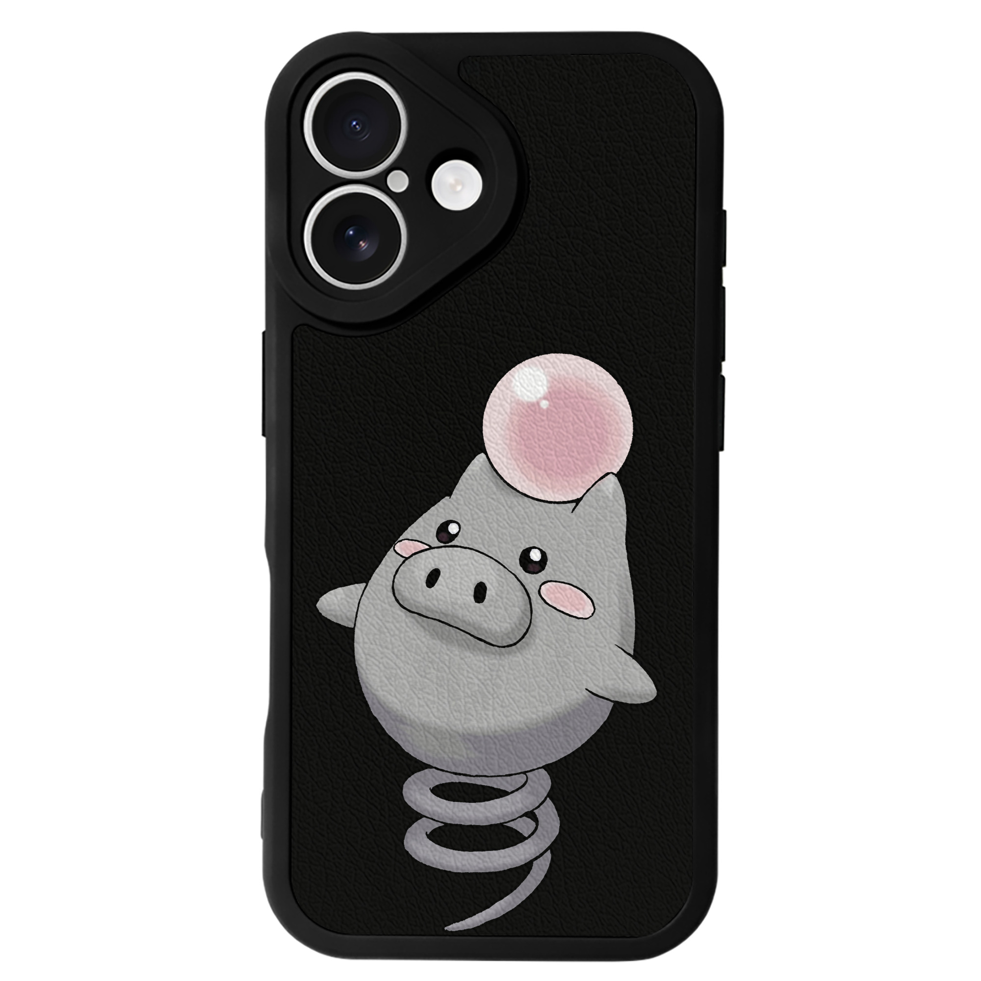 （画像用） ポケットモンスター Pokémon 【iPhone 16シリーズ対応】シリコンスマホケース（レザー調） 材質：シリコン